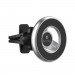Switcheasy MagMount Vent Car Mount - магнитна поставка за радиатора на автомобил за iPhone с MagSafe (сребрист) 3