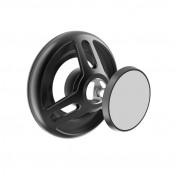 Switcheasy MagMount Dash Car Mount - магнитна поставка за таблото на автомобил за iPhone с MagSafe (черен) 5