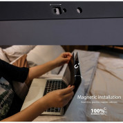 SwitchEasy EasyProtector Magnetic Privacy Screen Protector - защитно покритие с определен ъгъл на виждане за дисплея на Macbook Pro 13 (2016-2022), Macbook Air 13 (2018-2020) (черен-прозрачен) 3