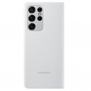 Samsung Clear View Cover EF-ZG998CJ for Samsung Galaxy S21 Ultra (light grey) 1