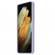 Samsung Silicone Cover EF-PG998TV - оригинален силиконов кейс за Samsung Galaxy S21 Ultra (лилав) 3
