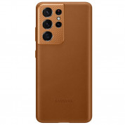 Samsung Leather Cover EF-VG998LA for Samsung Galaxy S21 Ultra (brown)