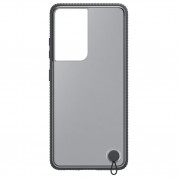 Samsung Protective Hard Cover EF-GG998CB - оригинален хибриден кейс за Samsung Galaxy S21 Ultra (черен) 2