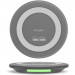 Ringke MFi-Certified Wireless Charger - сертифицирана поставка (пад) за безжично захранване с Fast Charge за QI съвместими устройства (сив) 1