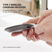 Ringke MFi-Certified Wireless Charger - сертифицирана поставка (пад) за безжично захранване с Fast Charge за QI съвместими устройства (сив) 4