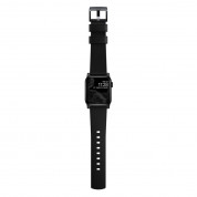 Nomad Active Strap Modern Leather ProV2 - кожена (естествена кожа) каишка за Apple Watch 42мм, 44мм, 45мм, Ultra 49мм (черен) 6