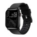 Nomad Active Band Pro - кожена (естествена кожа) каишка за Apple Watch 42мм, 44мм, 45мм, Ultra 49мм (черен) 1