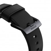 Nomad Active Strap Modern Leather ProV2 - кожена (естествена кожа) каишка за Apple Watch 42мм, 44мм, 45мм (черен) 5