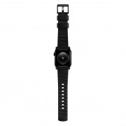 Nomad Active Strap Modern Leather ProV2 - кожена (естествена кожа) каишка за Apple Watch 42мм, 44мм, 45мм (черен) 7