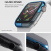 Ringke Bezel Styling - стоманена рамка с висока степен на защита за Apple Watch 44мм (син) 2