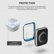 Ringke Bezel Styling - стоманена рамка с висока степен на защита за Apple Watch 44мм (син) 2