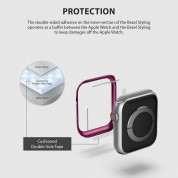 Ringke Bezel Styling - стоманена рамка с висока степен на защита за Apple Watch 44мм (лилав) 2
