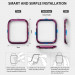 Ringke Bezel Styling - стоманена рамка с висока степен на защита за Apple Watch 44мм (лилав) 5