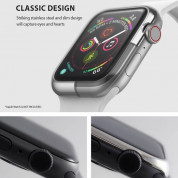 Ringke Bezel Styling - стоманена рамка с висока степен на защита за Apple Watch 40мм (сребрист) 1