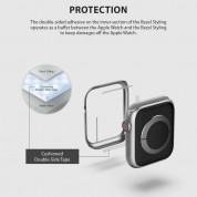 Ringke Bezel Styling - стоманена рамка с висока степен на защита за Apple Watch 40мм (сребрист) 2