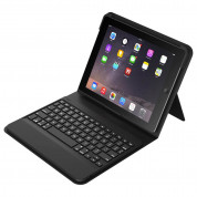 ZAGG Messenger Folio Keyboard Case - клавиатура, кейс и поставка за iPad mini, iPad mini 2, iPad mini 3 (черен)
