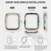 Ringke Bezel Styling - стоманена рамка с висока степен на защита за Apple Watch 40мм (златист) 5