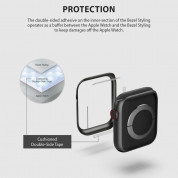 Ringke Bezel Styling - стоманена рамка с висока степен на защита за Apple Watch 40мм (сив-мат) 2