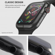 Ringke Bezel Styling - стоманена рамка с висока степен на защита за Apple Watch 40мм (сив-мат) 1