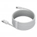Baseus Simple Wisdom USB-C Cable (TZCATZJ-02) - два броя USB-C кабели за устройства с USB-C порт (150 см) (бял) 4