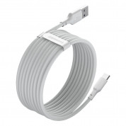 Baseus Simple Wisdom USB-C Cable (TZCATZJ-02) (2 pcs.) (150 cm) (white) 4