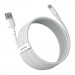 Baseus Simple Wisdom USB-C Cable (TZCATZJ-02) - два броя USB-C кабели за устройства с USB-C порт (150 см) (бял) 6