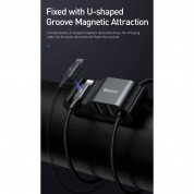 Baseus Special Data Cable for Backseat (Lightning + USB) (CALHZ-01) - USB кабел с Lightning конектор и 2xUSB-A порта (150 см) (черен) 4