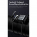 Baseus Special Data Cable for Backseat (Lightning + USB) (CALHZ-01) - USB кабел с Lightning конектор и 2xUSB-A порта (150 см) (черен) 5