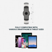 Ringke Iron Tablet Stand - универсална поставка за бюро и плоскости за мобилни устройства и таблети с ширина до 190мм (бял) 2