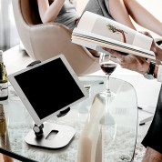 Ringke Iron Tablet Stand - универсална поставка за бюро и плоскости за мобилни устройства и таблети с ширина до 190мм (черен) 7