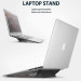 Ringke Universal Laptop Stand - сгъваема, залепяща се към вашия компютър поставка за MacBook и лаптопи (сив) 2