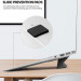 Ringke Universal Laptop Stand - сгъваема, залепяща се към вашия компютър поставка за MacBook и лаптопи (черен) 4