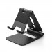 Ringke Super Folding Stand - универсална сгъваема поставка за бюро и плоскости за мобилни устройства и таблети (черен) 1