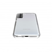 Speck Presidio Perfect Clear Case - удароустойчив хибриден кейс за Samsung Galaxy S21 (прозрачен) 3