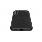 Speck Presidio Grip Case - удароустойчив хибриден кейс за Samsung Galaxy S21 (черен) 3