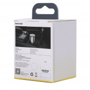 Baseus Minimalist Car Cup Holder Air Freshener (SUXUN-CE01) - ароматизатор за автомобил с функция за премахване на формалдехид (черен) 12