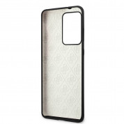 Guess 4G Tone Logo Cover - дизайнерски кейс с висока защита за Samsung Galaxy S20 Ultra (черен) 2