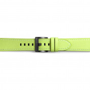 Samsung GP-R600BREEBAE Classic Leather Strap - оригинална кожена (естествена кожа) каишка за Samsung Gear Sport и Watch (20мм) (зелен) 1