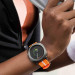 Samsung Premium Nato Band 20mm (GP-R600BREECAF) - оригинална кожена каишка за Samsung Galaxy Watch, Huawei Watch, Xiaomi, Garmin и други часовници с 20мм захват (оранжев) 5