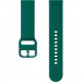 Samsung Sport Strap 20mm (ET-SFR82MGE) - оригинална силиконова спортна каишка за Samsung Galaxy Watch, Huawei Watch, Xiaomi, Garmin и други часовници с 20мм захват (зелен) 3