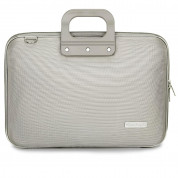 Bombata Bombata Nylon - текстилна чанта с презрамка за MacBook Pro 16, Pro 15 и лаптопи до 16 инча (сребрист)