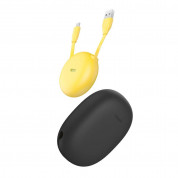 Baseus Lets Go Little Reunion One-Way Stretchable Data Cable (CATRN-GY) USB For Type-C 2A 1m (gray-yellow) 5