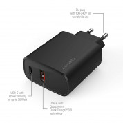 4smarts Wall Charger VoltPlug Adaptive 25W with PD, Quick Charge and AFC (black) 1