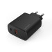 4smarts Wall Charger VoltPlug Adaptive 25W with QC/PD/AFC - захранване за ел. мрежа с USB-A изход и USB-C изход с технология за бързо зареждане (25W) (черен) 3