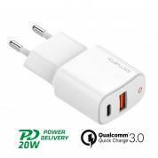 4smarts Wall Charger DoublePort 20W with Quick Charge and PD (white) 3