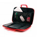 Bombata Mediobombata Nylon - текстилна чанта с презрамка за MacBook Pro 13, Air 13 и лаптопи до 14 инча (черен) 3