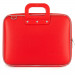 Bombata Mediobombata Classic  - кожена чанта с презрамка за MacBook Pro 13, Air 13 и лаптопи до 14 инча (червен) 1