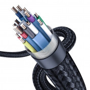 Baseus Enjoyment Series DVI Male To DVI Male Cable (CAKSX-S0G) (300 cm) (black) 3