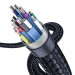 Baseus Enjoyment Series DVI Male To DVI Male Cable (CAKSX-S0G) - DVI към DVI кабел (300 см) (черен) 4