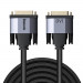 Baseus Enjoyment Series DVI Male To DVI Male Cable (CAKSX-S0G) - DVI към DVI кабел (300 см) (черен) 1